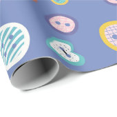 Niedliche Tasten Geschenkpapier (Rolleneckpunkt)