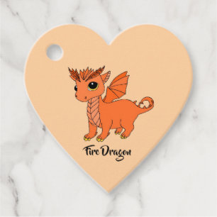 Niedliche Taurus Dragon-Design zodiac Gevor Tags Geschenkanhänger