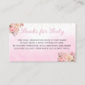 Niedliche Teddy Bär Girl Books for Baby Begleitkarte (Vorderseite)