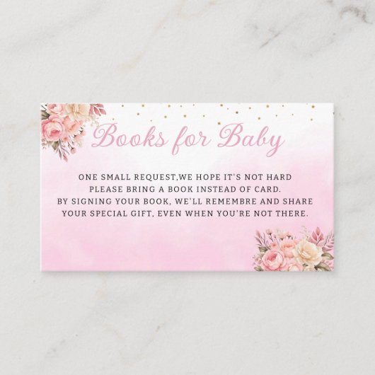 Niedliche Teddy Bär Girl Books for Baby Begleitkarte (Vorderseite)