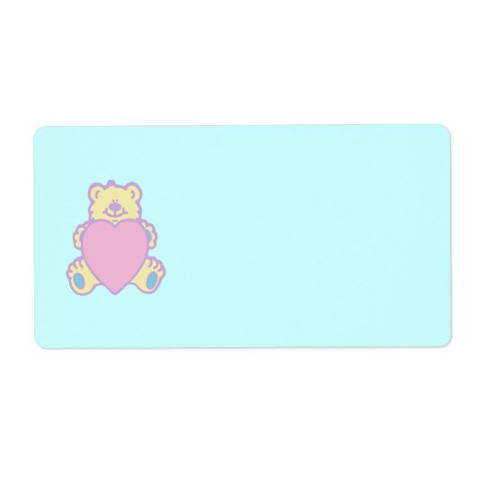 Niedliche Teddy Bär Liebe Herz (Vorne)