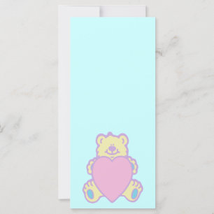 Niedliche Teddy Bär Liebe Herz