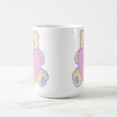Niedliche Teddy Bär Liebe Herz Kaffeetasse (Mittel)