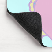 Niedliche Teddy Bär Liebe Herz Mousepad (Ecke)