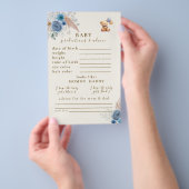 Niedliche Teddy Bären Balloons Vorhersagen & Ratsc Flyer (Handgriff)