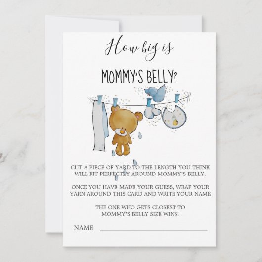 Niedliche Teddy Bären Kleider wie groß ist Mama's (Vorderseite)