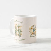 Niedliche Teddy-Bären-Tasse - Es wird ein großer T Kaffeetasse (Vorderseite Links)