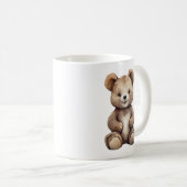 Niedliche Teddy-Bären-Tasse Kaffeetasse (VorderseiteRechts)