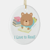 Niedliche Teddy-Bärn-Lieben, Kinderraum-Dekor zu Keramik Ornament (Rechts)