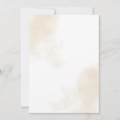 Niedliche Teddy Bear Baby Dusche Danke Karte (Rückseite)