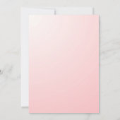 Niedliche Teddy Bear Baby Dusche Einladung (Rückseite)