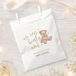 Niedliche Teddy Bear Baby Dusche Geschenktütchen