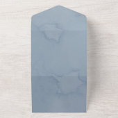 Niedliche Teddy Bear Kleidung Line Boy Baby Dusche All In One Einladung (Außenbereich)