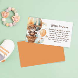 Niedliche Teddy Bear Woodland Books for Baby Shoot Begleitkarte