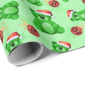 Niedliche Teddy Bears Geschenkpapier (Rolleneckpunkt)