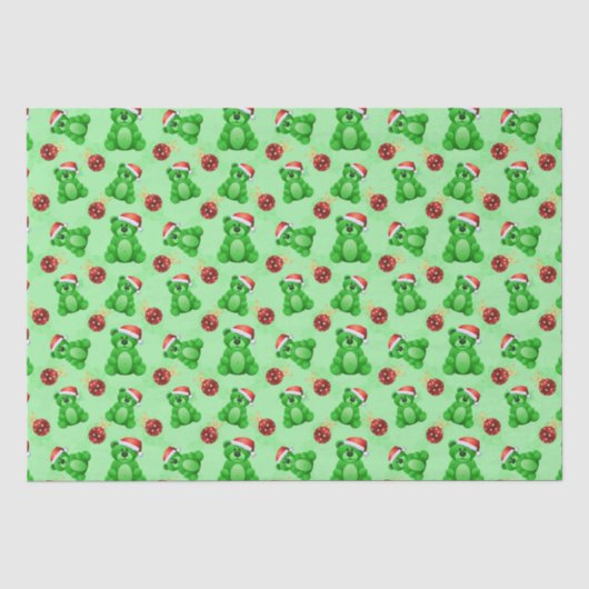Niedliche Teddy Bears Seidenpapier (Vorderseite)