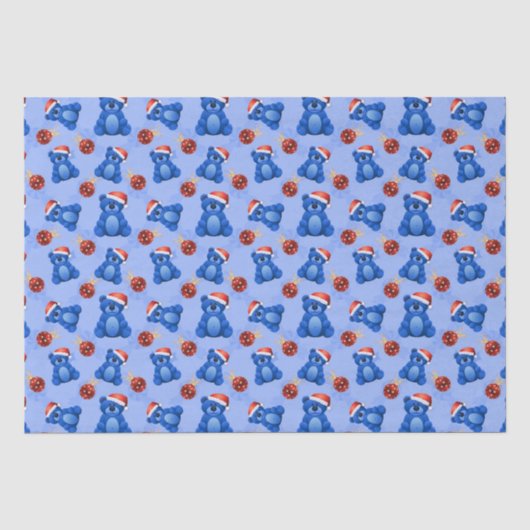 Niedliche Teddy Bears Seidenpapier (Vorderseite)