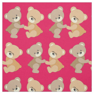 Niedliche Teddy Bears Stoff