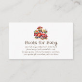 Niedliche Teddy-Bücher für Babybetten Begleitkarte (Vorderseite)