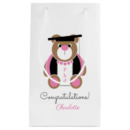 Niedliche Teddy-Phd Kleine Geschenktüte