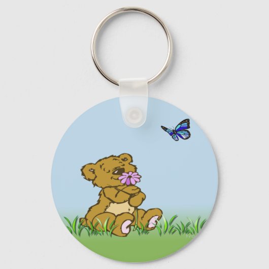 niedliche Teddy Schlüsselanhänger (Vorderseite)