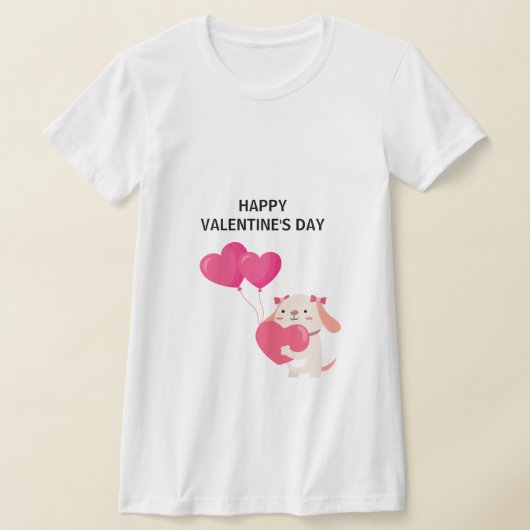 Niedliche Teddy Valentine's Day T - Shirt (Ablage )