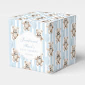 Niedliche Teddybär Babydusche Geschenkschachtel (Vorderseite)