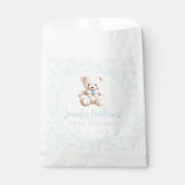 Niedliche Teddybär Boho Babydusche Geschenktütchen (Vorderseite)
