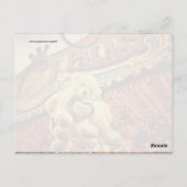 Niedliche Teddybären im Karneval Postkarte (Rückseite)