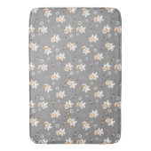 Niedliche Teddybären-Mumien und -Schädel Badematte (Vorderseite Vertikal)