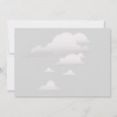 niedliche Teddybärentaucher "Wild One" Erster Gebu Einladung (Rückseite)