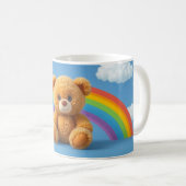 Niedliche Teddybärentwürfe Kaffeetasse (VorderseiteRechts)