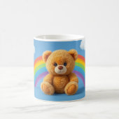Niedliche Teddybärentwürfe Kaffeetasse (Mittel)