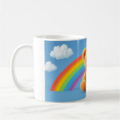 Niedliche Teddybärentwürfe Kaffeetasse (Links)