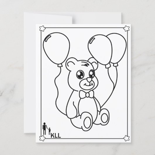 Niedliche Teddybärfärbung (Vorderseite)