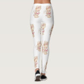 Niedliche tedgedruckte Leggings (Rückseite)