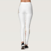 Niedliche tedgedruckte Leggings (Rückseite)