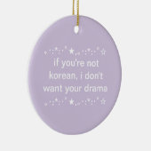 Niedliche Tee-Ästhetik Kpop und Kdrama Keramik Ornament (Rechts)