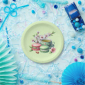 Niedliche Tee-Party-Cookies Pappteller (Party)