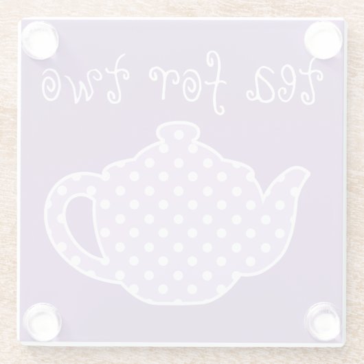 Niedliche Tee-Untersetzer Glasuntersetzer (Rückseite)