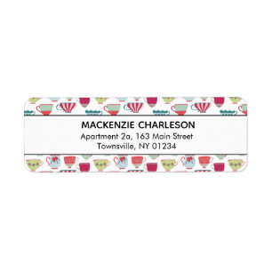 Niedliche Teecup-Musteradresse