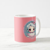 Niedliche Teecup Puppe Tasse (VorderseiteRechts)