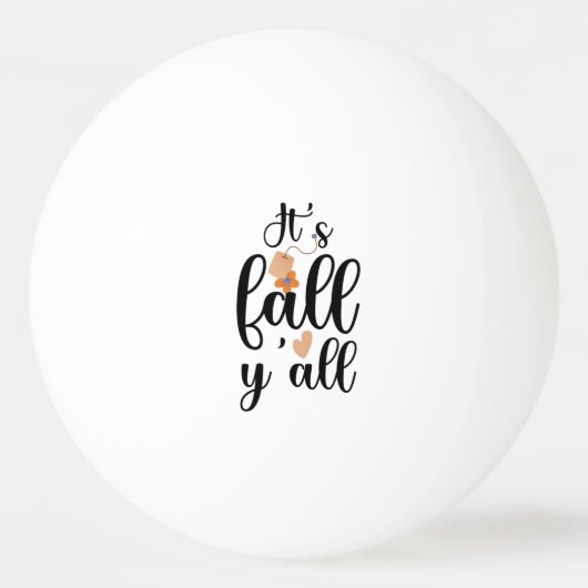 Niedliche Teetasche fällt von allen Tischtennisball (Vorderseite)