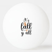 Niedliche Teetasche fällt von allen Tischtennisball (Rückseite)