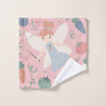 Niedliche Teigwaren Gemüse und Früchte