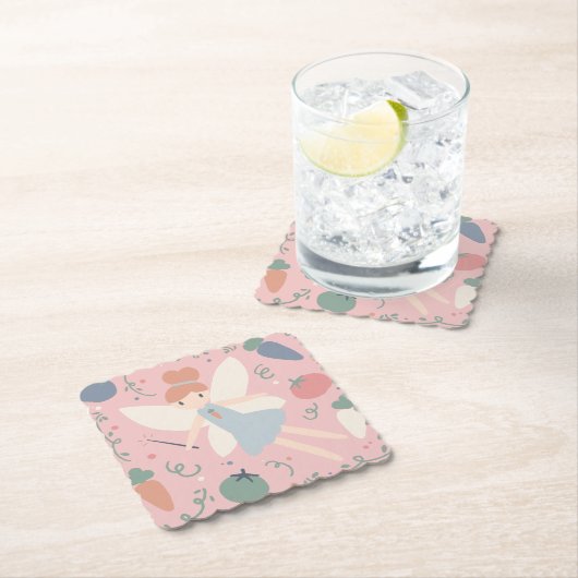 Niedliche Teigwaren Gemüse und Früchte Untersetzer (Vor Ort)