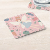 Niedliche Teigwaren Gemüse und Früchte Untersetzer (angewinkelt)