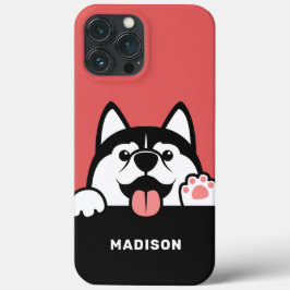 Niedliche Telefonzellen des sibirischen individuel iPhone 16 Plus Hülle