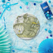 Niedliche Teller für die Blume "Dragonfly & Lilly (Party)