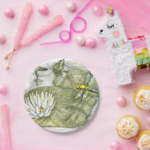 Niedliche Teller für die Blume "Dragonfly & Lilly  (Party)